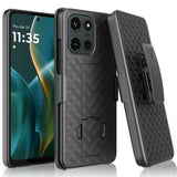 Case with Belt Clip, Armor w Kickstand Cover Swivel Holster Combo - AWD10