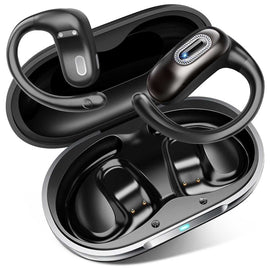 Wireless Ear-hook Open Earphones ,  Charging Case True Stereo Over the Ear Headphones Bluetooth Earbuds   - AWXW223 2578-1