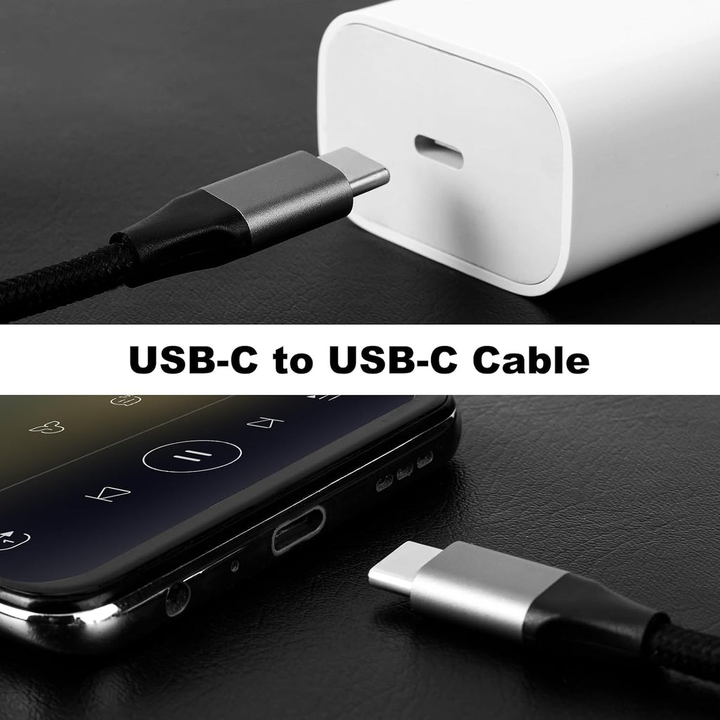 6 Pack PD USB-C Cables ,  Power Wire Cord Fast Charge 3 Pack 3ft and 3 Pack 6ft   - AWXW199 2549-6
