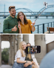 Load image into Gallery viewer, White Selfie Stick ,  Self-Portrait Remote Shutter Built-in Tripod Wireless  - AWXW246 2603-2