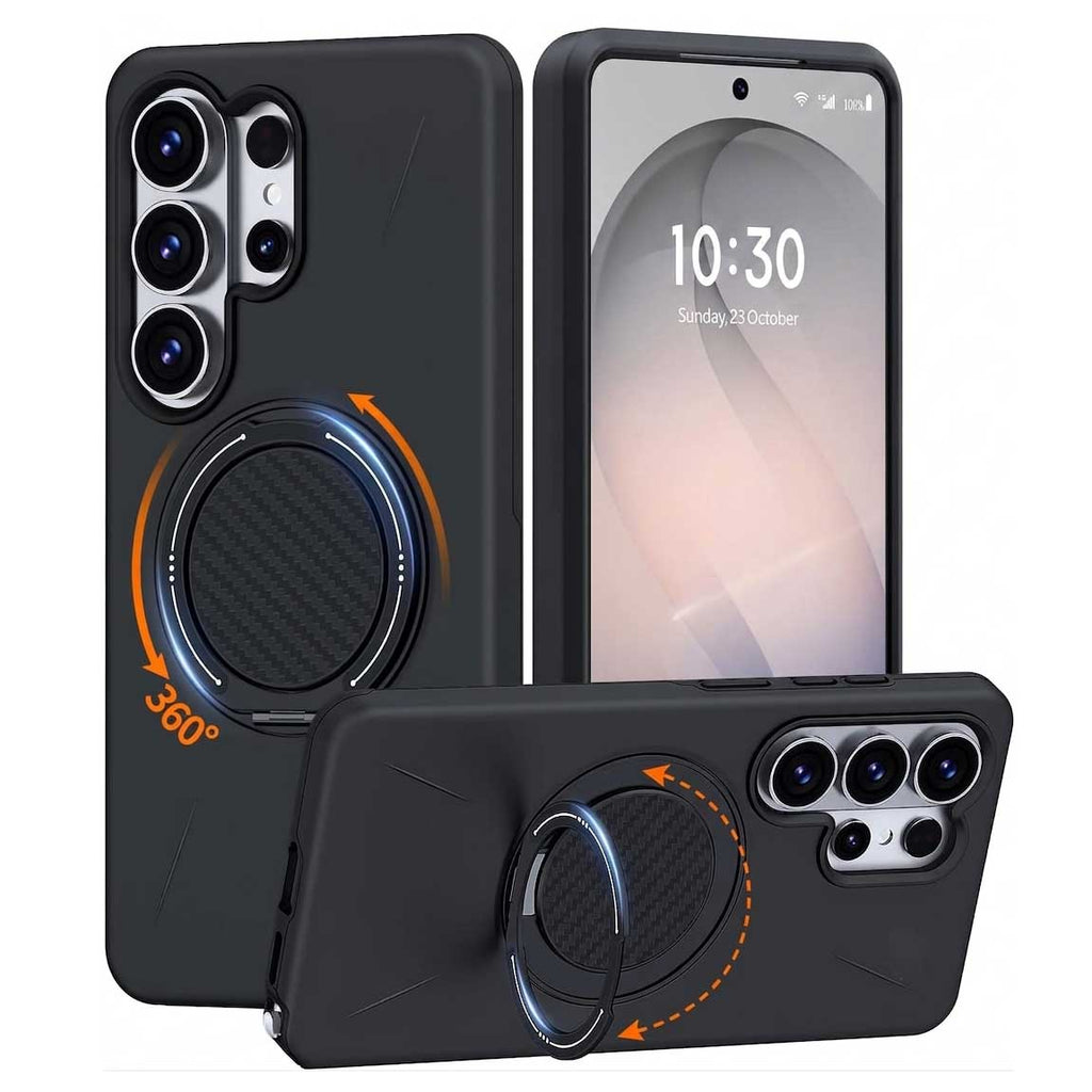 Magnetic Ring Case ,  Drop-Proof  Armor Cover 360 Degree Rotate   - AWXW6 2342-1