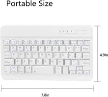 Load image into Gallery viewer,  Wireless Keyboard ,  Compact Portable  Rechargeable   Ultra Slim   - AWS79 2053-7