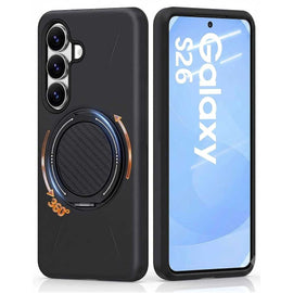 Magnetic Ring Case,  Drop-Proof Armor Cover 360 Degree Rotate  - AWXW4 2340-1