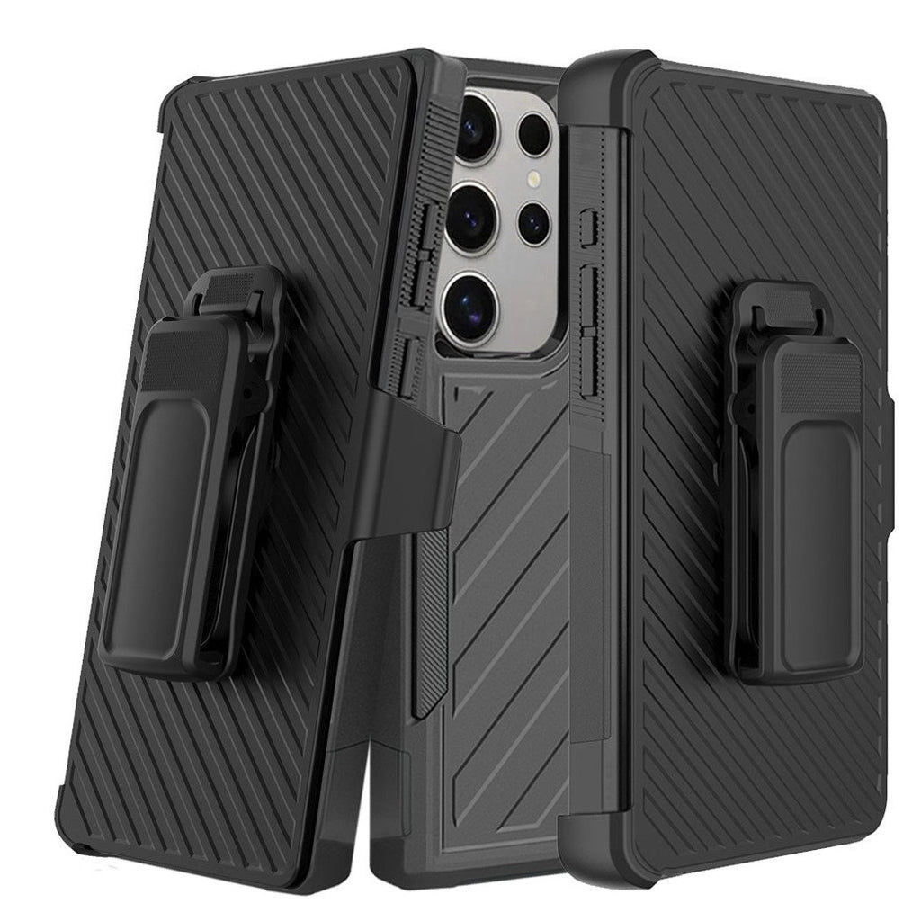 Case with Belt Clip,  Drop-Proof w Kickstand Armor Cover Swivel Holster Combo  - AWD47 2182-2