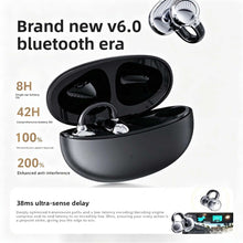Load image into Gallery viewer, Wireless Ear-Clip TWS Earphones,  Charging Case True Stereo Bone Conduction Headphones Bluetooth Earbuds  - AWY92 2335-7