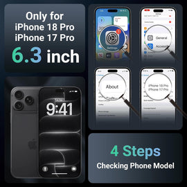 Magnetic Case,  Shockproof Non-Slip Heavy Duty Military Grade  - AWXW254 2611-2