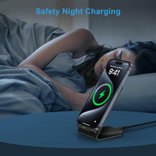 Load image into Gallery viewer, Wireless Charger,  Slim Charging Pad  Stand 15W Fast  - AWXW206 2556-5