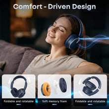Load image into Gallery viewer, Wireless Headphones,  Earphones w Mic Headset Foldable  - AWXW140 2489-7