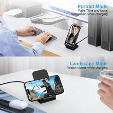 Load image into Gallery viewer, Wireless Charger,  Slim Charging Pad  Stand 15W Fast  - AWXW206 2556-6