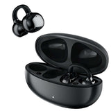 Wireless Ear-Clip TWS Earphones, Charging Case True Stereo Bone Conduction Headphones Bluetooth Earbuds - AWY92