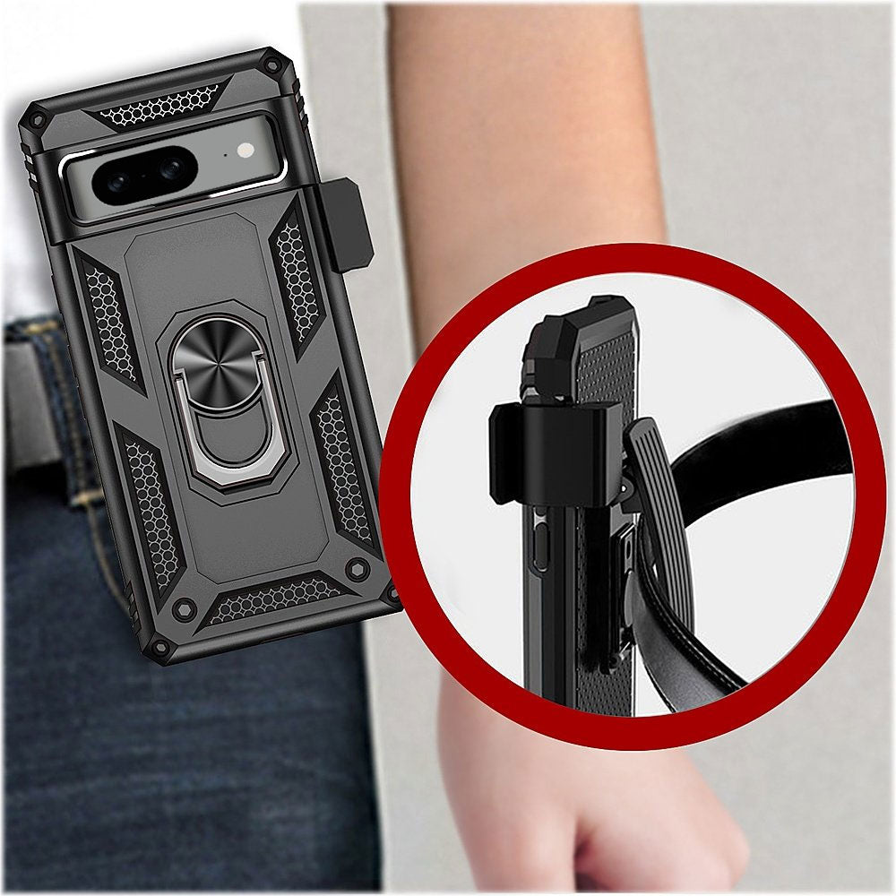 Case Belt Clip,  Kickstand Cover  Swivel Metal Ring  Holster  - AWF69 2025-5