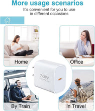 Load image into Gallery viewer, 3 Pack 30 Fast Home Charger,  Power Quick 3 Pack 6ft USB-C Cable PD Type-C  - AWXW232 2588-5