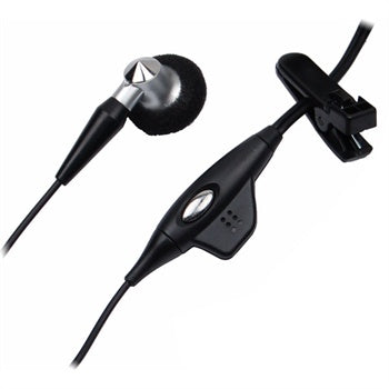 Mono Headset, Headphone 3.5mm Single Earbud Wired Earphone - AWA18