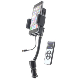 Car Mount,  Rotating USB Port Charger Holder FM Transmitter  - AWJ45 645-1