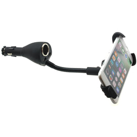 Car Mount, USB Port DC Socket Holder Charger - AWJ15