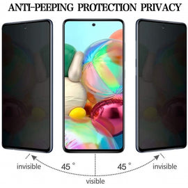 Privacy Screen Protector, 3D Edge Anti-Peep Anti-Spy Tempered Glass - AWS85