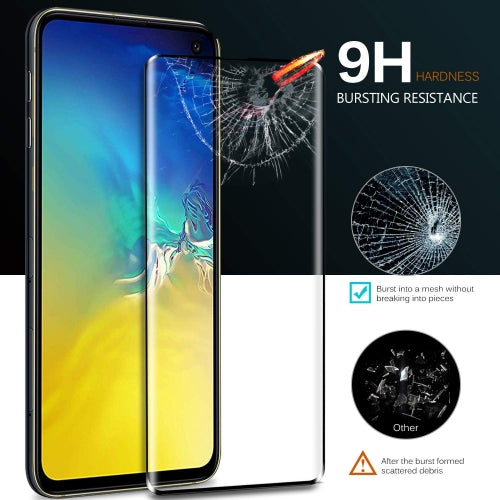 Screen Protector, Full Cover 3D Curved Edge Tempered Glass - AWA70