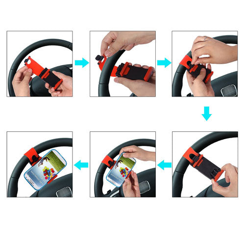 Car Mount, Holder Steering Wheel - AWUM0