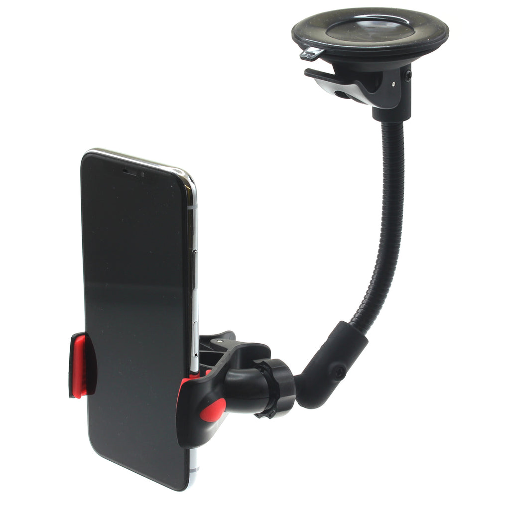 Car Mount, Swivel Holder Windshield Dash - AWC51