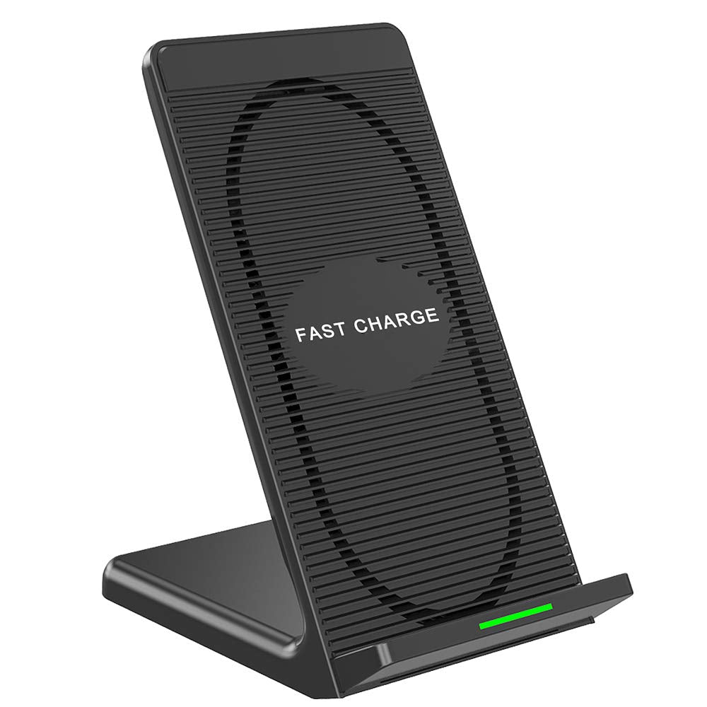 Wireless Charger, 2-Coils Detachable Stand 10W Fast - AWZ40