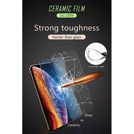 Screen Protector, 3D Curved Edge White Matte Ceramics - AWF64