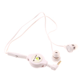 Retractable Earphones,  Handsfree Headset Hands-free Headphones  - AWB72 407-1