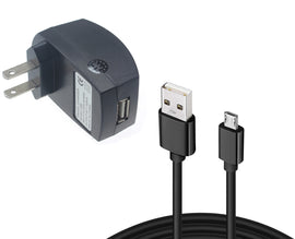 Home Charger,  Adapter Power Cable 6ft USB  - AWS07 1341-1