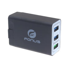 Load image into Gallery viewer, Home Charger, One Fast Port 3-Port USB 6.8Amp 34W - AWA61