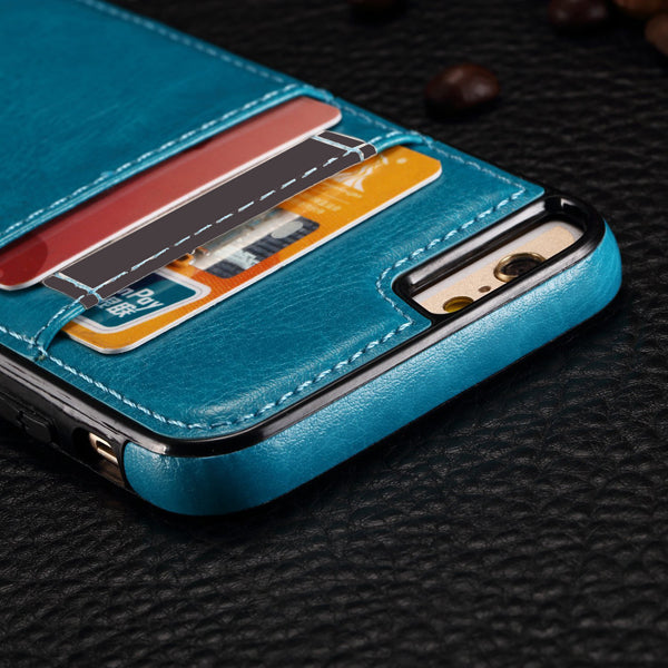 Leather Case, Cover Wallet Slots Card ID - AWN18