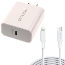 Load image into Gallery viewer, 18W PD Home Charger, Power Quick 10ft Long Cable Fast Type-C - AWE04