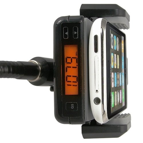 Car Mount, Swivel USB Port Charger Holder FM Transmitter - AWUK3