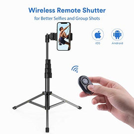 Tripod Selfie Stick, Built-in Remote Shutter Monopod Wireless - AWRS1