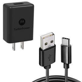 15W Fast Home Charger,  Power Quick 6ft TYPE-C Cable TurboPower QC3.0  - AWL88 1324-1