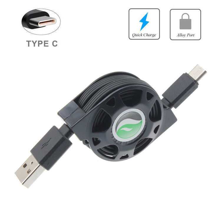 USB Cable, Power Charger Type-C Retractable - AWK37