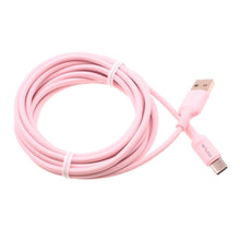 Load image into Gallery viewer, 10ft Long USB-C Cable, Type-C Power Wire Charger Cord Pink - AWJ16