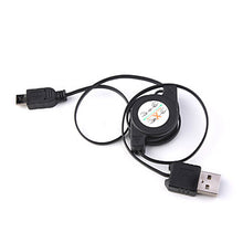 Load image into Gallery viewer, USB Cable, Power Charger Mini-USB Retractable - AWS42
