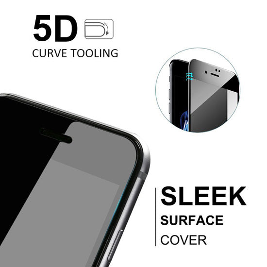Screen Protector, Full Cover Curved Edge 5D Touch Tempered Glass - AWS93