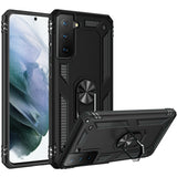 Hybrid Case Cover, Armor Shockproof Kickstand Metal Ring - AWZ01