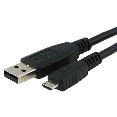 Short USB Cable, Cord Charger MicroUSB 1ft - AWM88