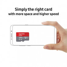 Load image into Gallery viewer, 128GB Memory Card, Class 10 MicroSD High Speed Sandisk Ultra - AWS03