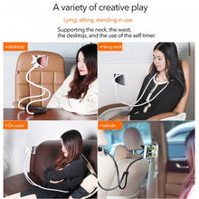 Load image into Gallery viewer, Phone Holder, Mount Desktop Bed Stand Lazy Neck - AWL90
