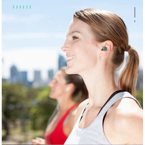 TWS Wireless Earphones, Hands-free Mic True Wireless Stereo Headphones Earbuds - AWG10
