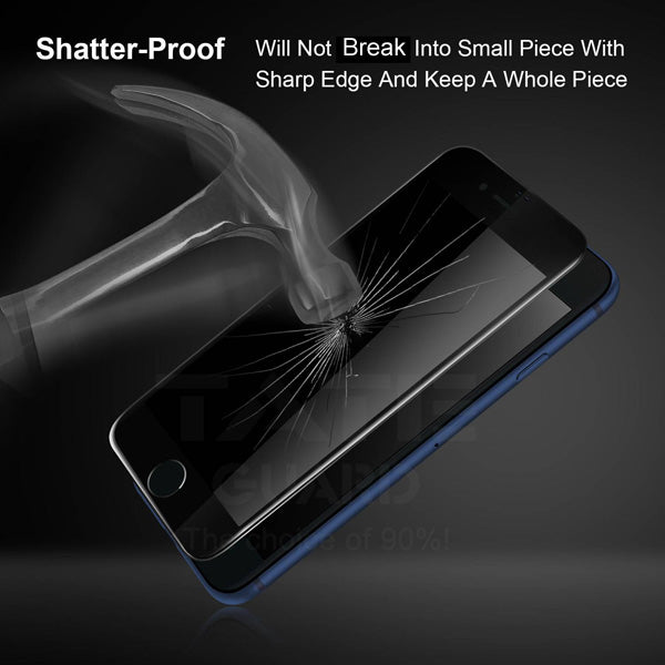 Privacy Screen Protector, Anti-Peep Anti-Spy Curved Tempered Glass - AWS66