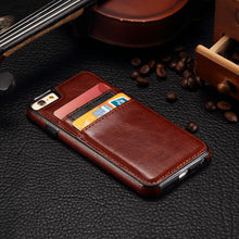 Load image into Gallery viewer, Leather Case, Cover Wallet Slots Card ID - AWN17