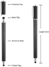Load image into Gallery viewer, Stylus, Lightweight Aluminum Fiber Tip Touch Screen Pen - AWZ49