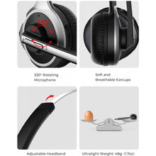 Load image into Gallery viewer, Wireless Headphone, Earphone Hands-free Headset With Boom Microphone - AWL96