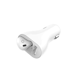 Wireless Earphone, Single Earbud Headphone Mono Headset Docking Car Charger - AWL89