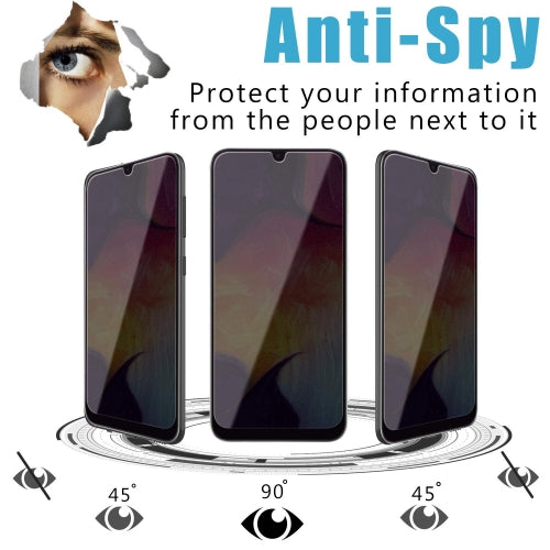 Privacy Screen Protector, 3D Edge Anti-Peep Anti-Spy Tempered Glass - AWM10