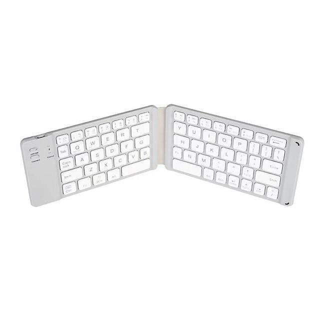 Wireless Keyboard, Compact Portable Rechargeable Folding - AWV26