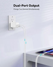 Load image into Gallery viewer, 38W PD Home Charger, Power Cord USB-C 6ft Long Cable Fast Type-C - AWG95